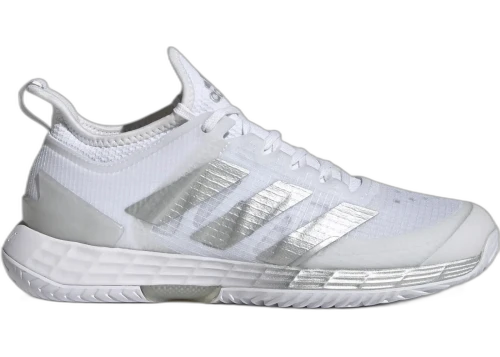 adidas Adizero Ubersonic 4 White Silver Metallic (Women's)