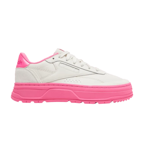 Reebok Club C Double Geo 'Chalk Atomic Pink' (Women's)