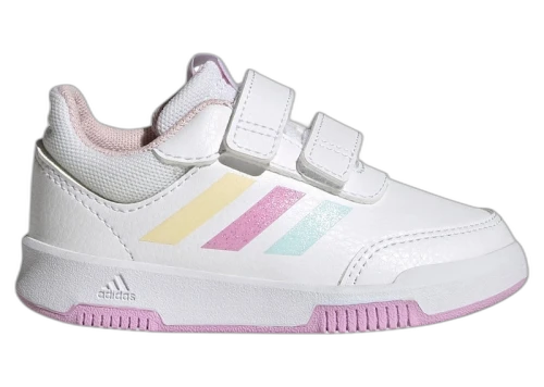 adidas Tensaur Hook And Loop Cloud White Almost Blue Bliss Lilac (TD)