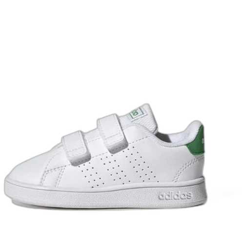 (TD) adidas Advantage Lifestyle Court Two Hook-and-Loop 'White Green'