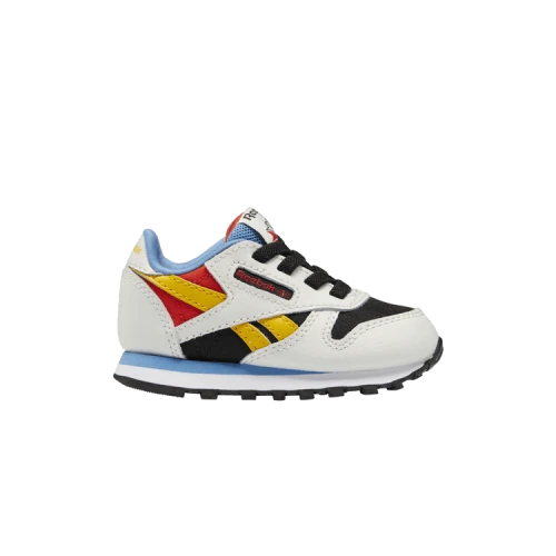 Reebok Classic Leather Toddler 'Pure Grey Always Yellow'