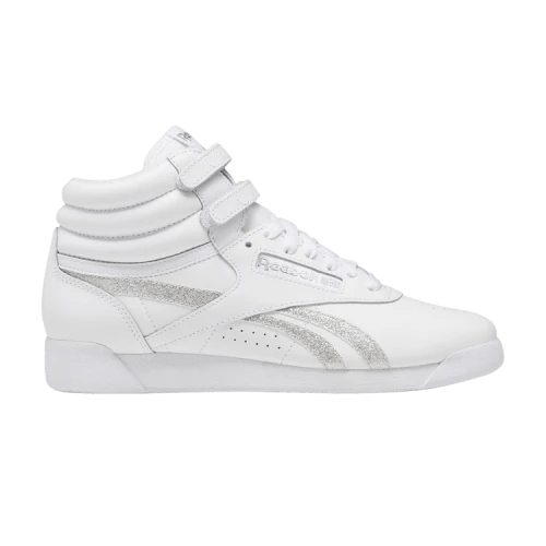 Reebok Freestyle High 'White Glitter' (Women's)