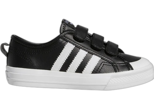 adidas Nizza Comfort Black White (PS)