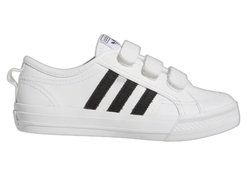 adidas Nizza Comfort White Black (PS)
