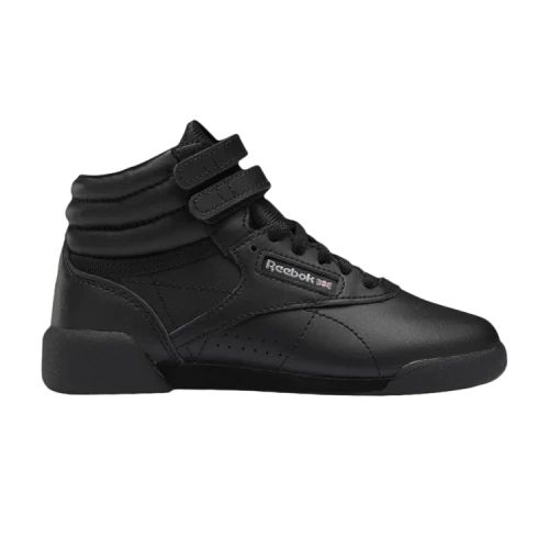 Reebok Freestyle High Little Kid 'Black Pure Grey'