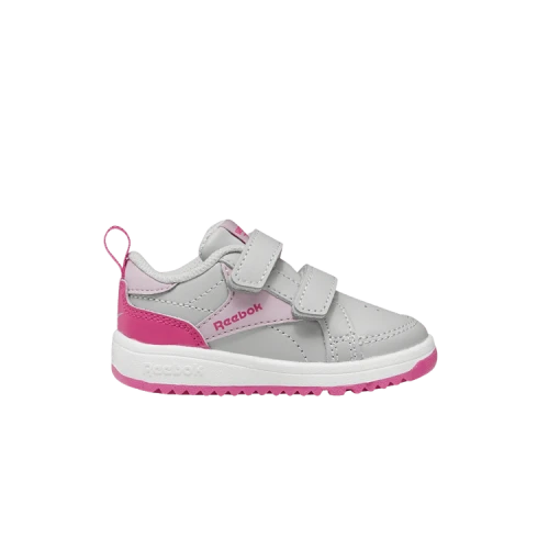 Reebok Weebok Clasp Low Toddler 'Grey Proud Pink'