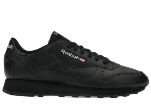 Reebok Classic Leather Core Black Pure Grey