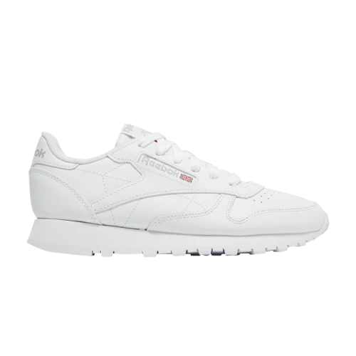 Reebok Classic Leather Footwear White Pure Grey 3 (Women's)