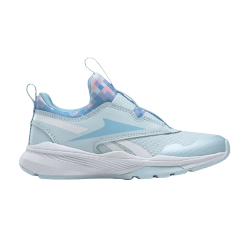 Reebok XT Sprinter Slip-On Little Kid 'Glass Blue Pixelated'