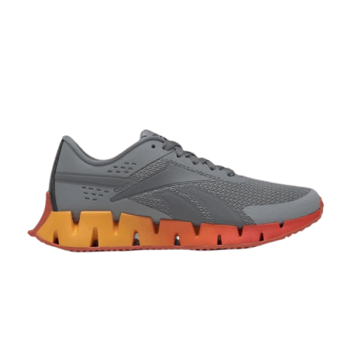Reebok Zig Dynamica 2 Big Kid 'Grey Dynamic Red'