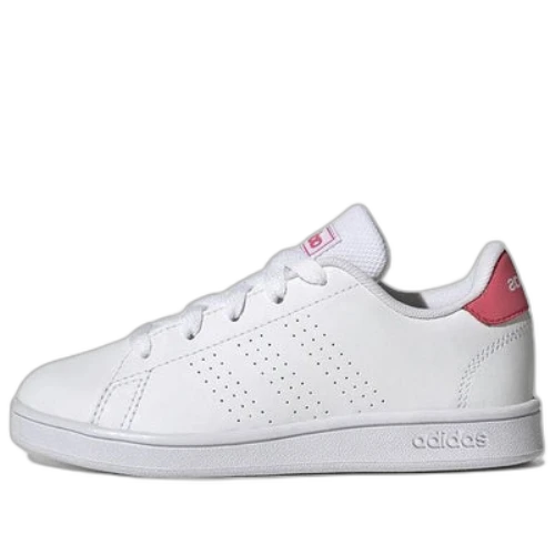 (GS) adidas Advantage Lifestyle Court 'White Pink'