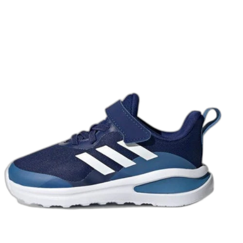 (TD) adidas Fortarun Elastic Lace Top Strap 'Blue White'