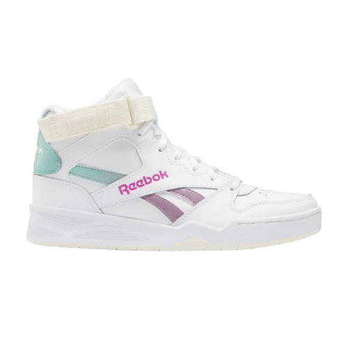 Reebok Royal BB4500 High Strap 'White Infused Lilac Teal' (Women's)