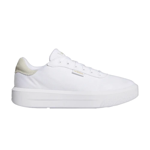 PUMA Court Platform CLN 'White Gold Metallic' (Women's)