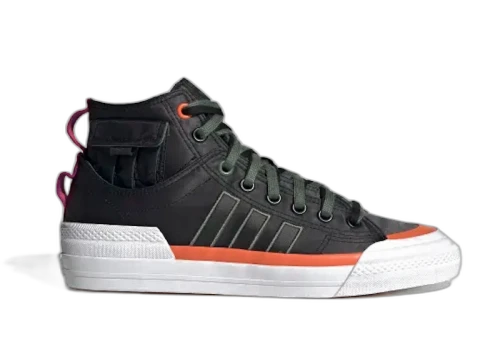 adidas Nizza Hi DL Black Green Oxide