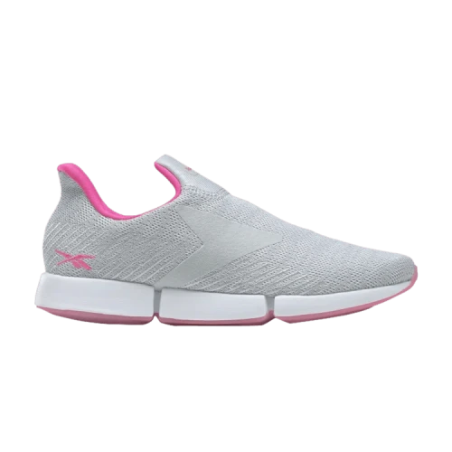 Reebok DailyFit DMX Slip-On 'Pure Grey Atomic Pink' (Women's)