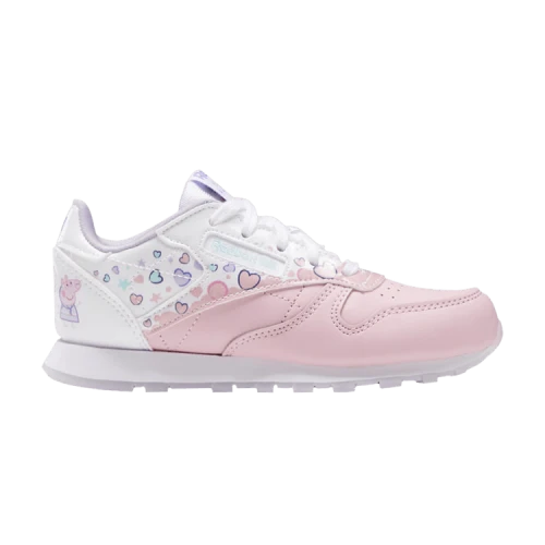 Reebok Peppa Pig x Classic Leather J 'Bubbles and Hearts'
