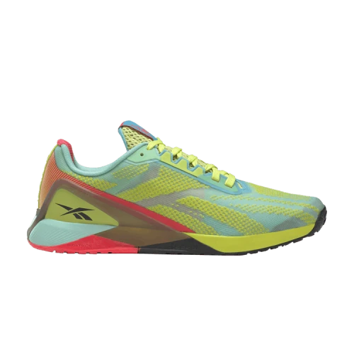 Reebok Nano X1 'Acid Yellow Pixel Mint'