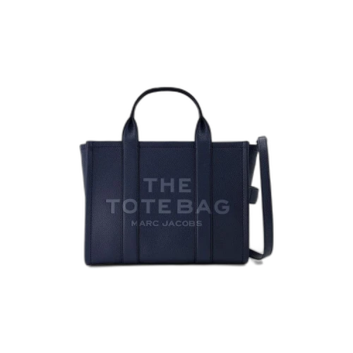 Marc Jacobs The Medium Tote Leather Blue Sea