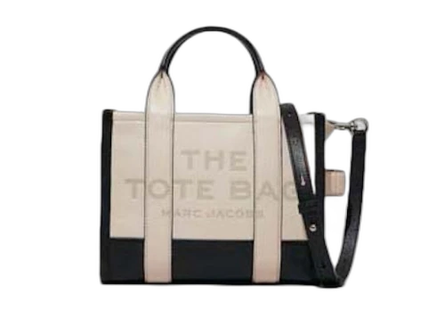 Marc Jacobs The Colorblock Small Tote Bag Ivory Multi