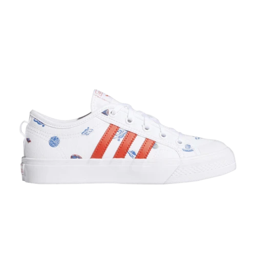 (GS) adidas Nizza J 'Out Of This World - White'