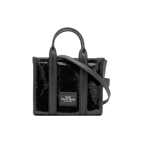 Marc Jacobs Sequins Crossbody Tote Bag Black