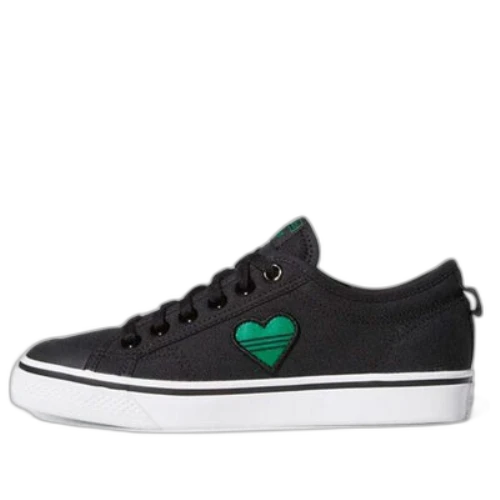 adidas Nizza Trefoil 'Black White' (Women's)