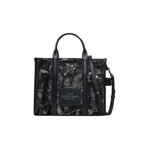 Marc Jacobs Sequins Medium Tote Bag Black