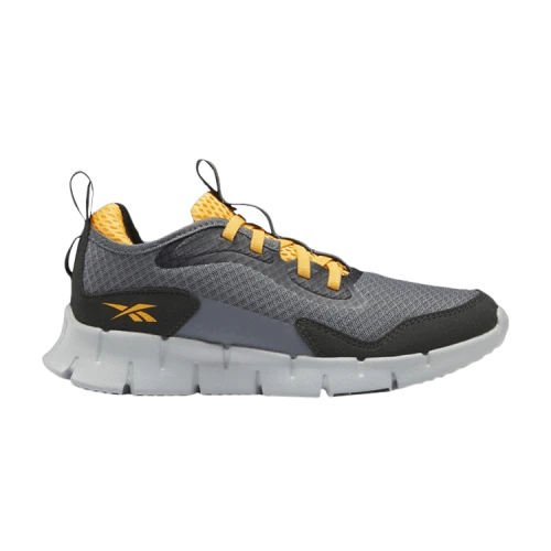 Reebok Zig Dynamica Alt Little Kid 'Cold Grey Solar Gold'