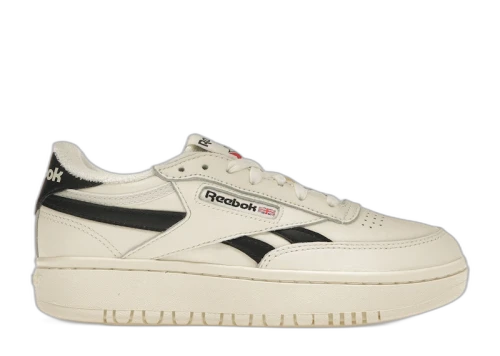 Reebok Club C Double Chalk Black (Women's)