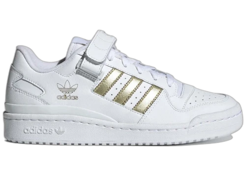 adidas Forum Low Cloud White Gold Metallic (Women's)