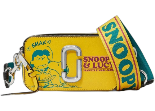 Marc Jacobs x PEANUTS Snoopy & Lucy The Snapshot Yellow