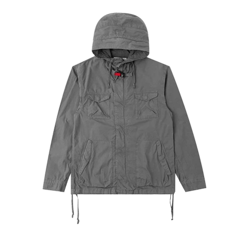 John Elliott Military Zip Field Jacket 'Charcoal'