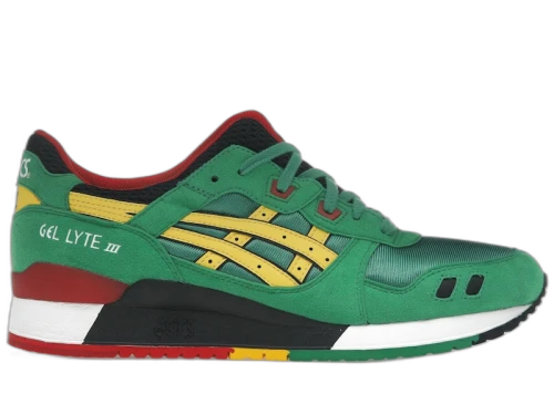 ASICS Gel-Lyte III Rasta Pack Green