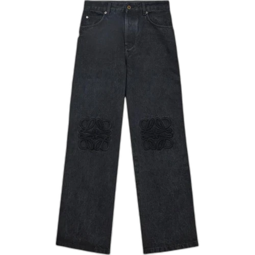 Loewe Anagram Baggy Jeans 'Black'