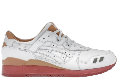 ASICS Gel-Lyte III Packer Shoes x J. Crew White Buck