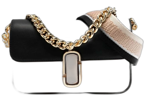 Marc Jacobs CB Leather J Marc Shoulder Bag Greige Multi