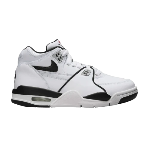 Nike Air Flight '89 White Black Wolf Grey (GS)