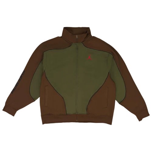 Supreme x Air Jordan Zip Up Jacket 'Green'