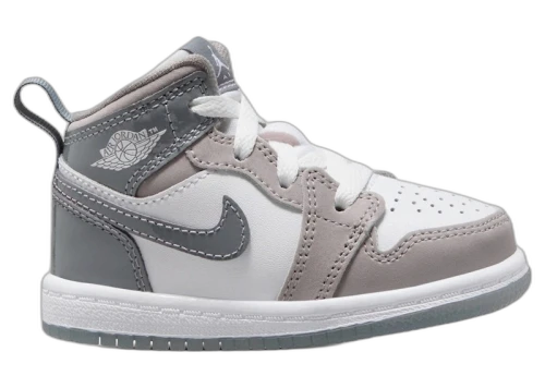 Jordan 1 Mid SE White Medium Grey Cool Grey (TD)