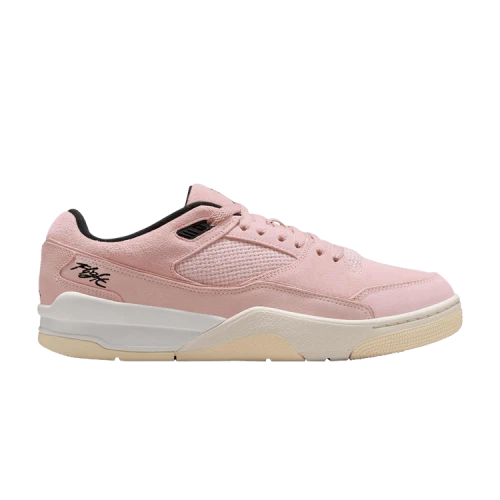 Jordan Flight Court Rust Pink Sail Muslin Black