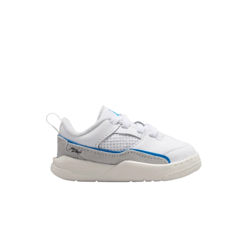 Jordan Flight Court White Photo Blue (TD)