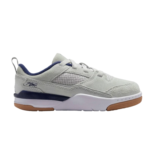 Jordan Flight Court Neutral Grey White Gum Light Brown Midnight Navy (PS)