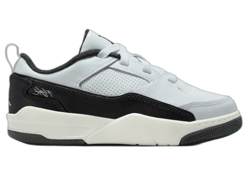 Jordan Flight Court White Black (PS)