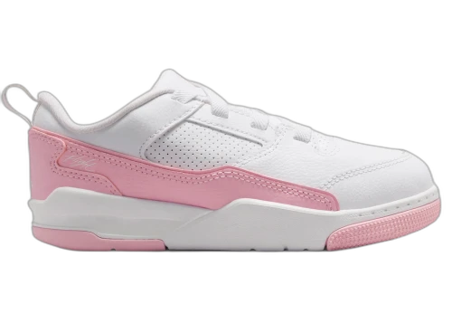 Jordan Flight Court White Medium Soft Pink (PS)