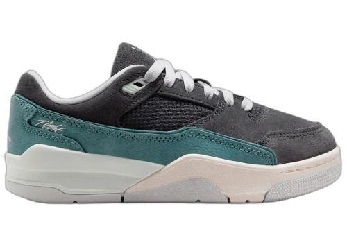 Jordan Flight Court Anthracite Iris Whisper Barely Green (GS)