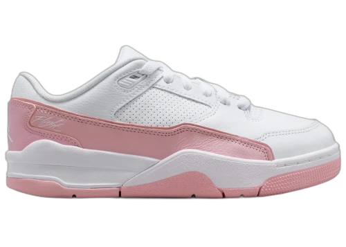 Jordan Flight Court White Medium Soft Pink (GS)