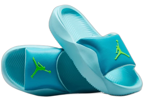 Jordan Franchise Slide Chlorine Blue Copa Electric Green (GS)