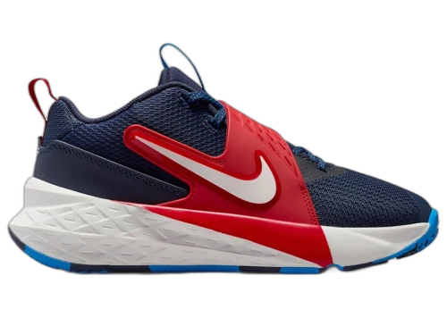Nike Team Hustle D 12 Team Navy University Red Sail (GS)