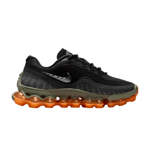 Nike Air Liquid Max Black Metallic Silver Light Army (GS)